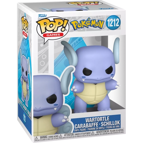 Funko Pop! Wartortle #1212 Pokémon Games Vinyl Figure Box