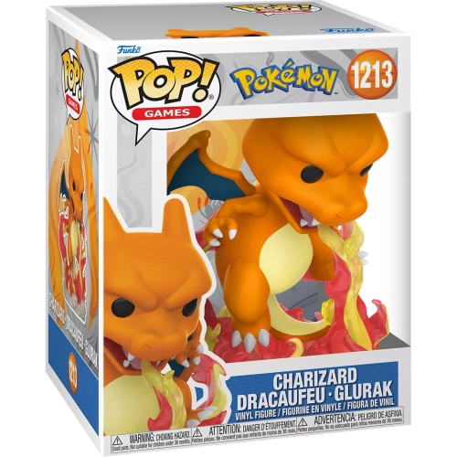 Funko Pop! Charizard #1213 Pokémon Games Vinyl Figure Box