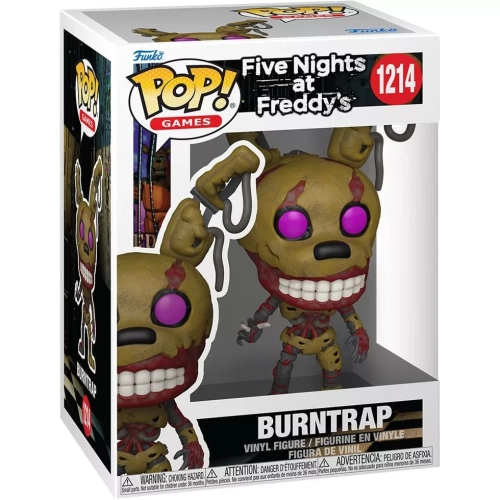 Funko Pop! Burntrap #1214 Five Nights at Freddy's Games Box