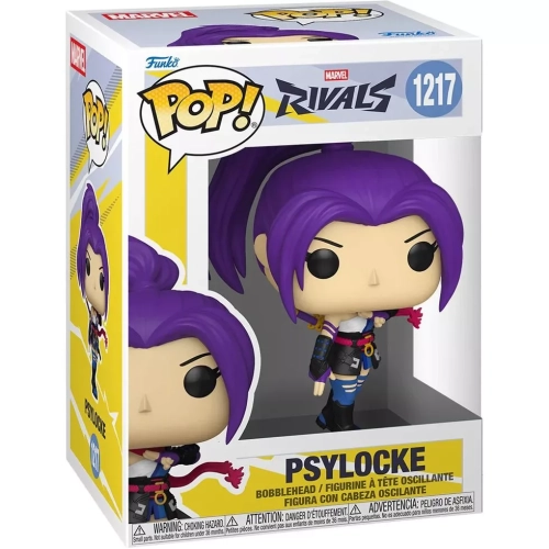 Funko Pop! Psylocke #1217 Marvel Rivals Games Vinyl Figure Box