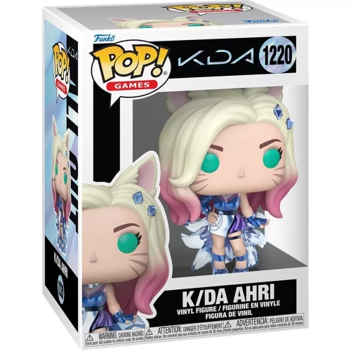 Funko Pop! K/DA Ahri #1220 Games Vinyl Figure Box