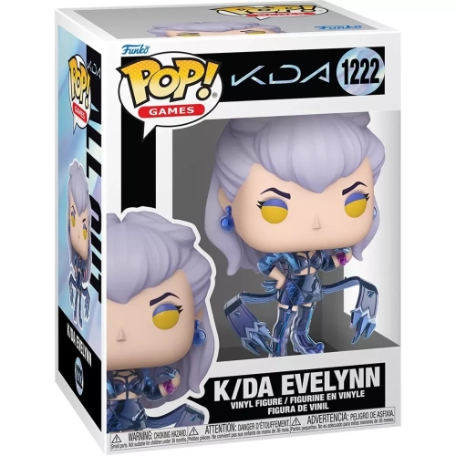 Funko Pop! K/DA Evelynn #1222 Games Vinyl Figure Box