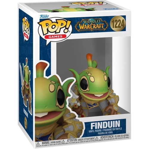 Funko Pop! Finduin #1224 World of Warcraft Games Vinyl Figure Box