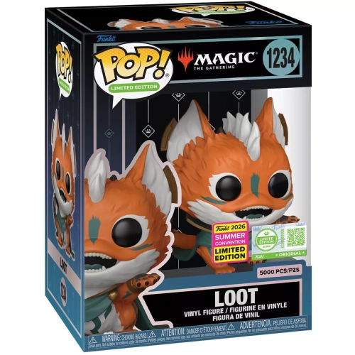 Funko Pop! Loot #1234 Magic The Gathering Games Vinyl Figure Box