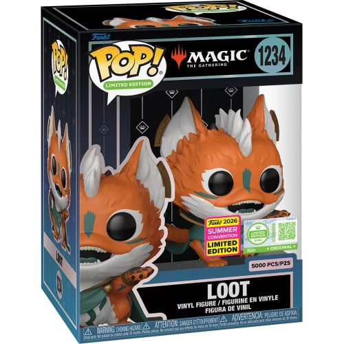 Funko Pop! Loot #1234 Magic The Gathering Games Vinyl Figure Box