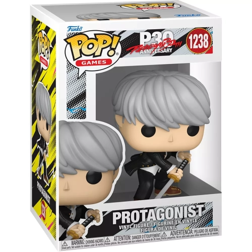 Funko Pop! Protagonist #1238 Persona 4 Persona 30 Anniversary Box