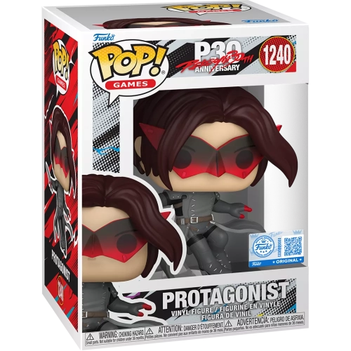 Funko Pop! Protagonist #1240 Persona 5: The Phantom X Box