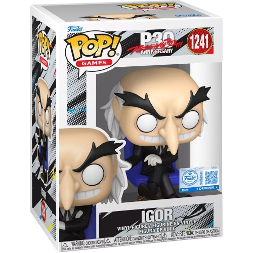 Funko Pop! Igor #1241 Persona 30 Anniversary Games Box