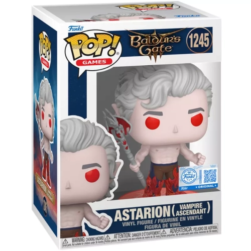 Funko Pop! Astarion (Vampire Ascendant) #1245 Baldur's Gate 3 Box