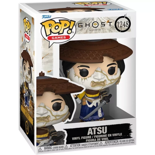 Funko Pop! Atsu #1248 Ghost of Yōtei Games Vinyl Figure Box