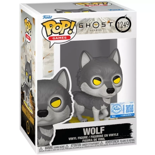 Funko Pop! Wolf #1249 Ghost of Yōtei Games Vinyl Figure Box