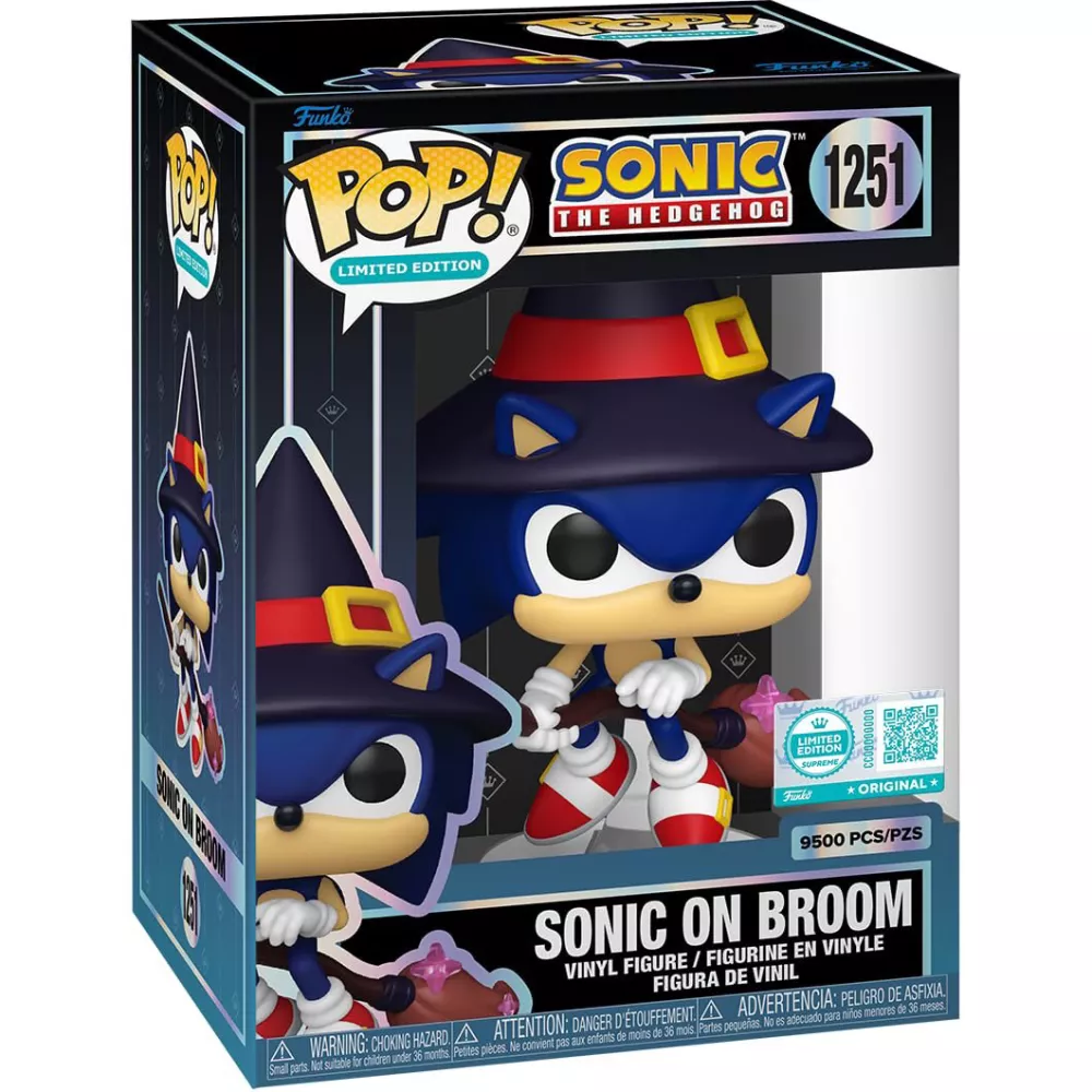 Sonic on Broom Box