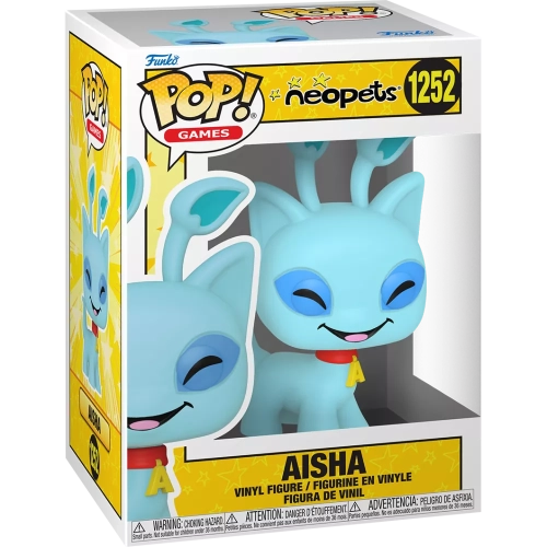 Funko Pop! Aisha #1252 Neopets Games Vinyl Figure Box