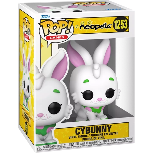 Funko Pop! Cybunny #1253 Neopets Games Vinyl Figure Box
