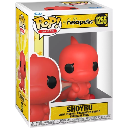 Funko Pop! Shoyru #1255 Neopets Games Vinyl Figure Box