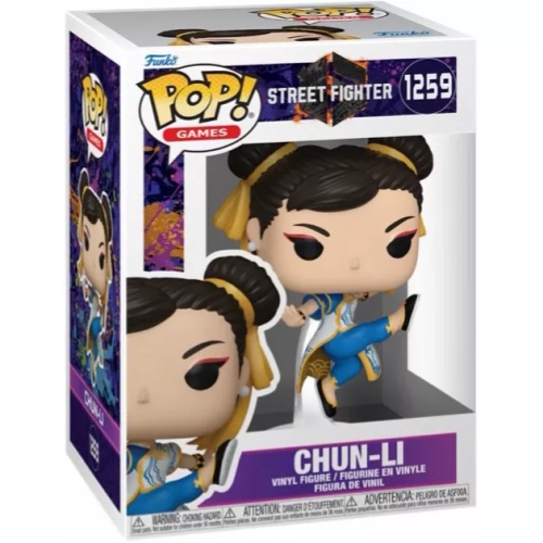Funko Pop! Chun-Li #1259 Street Fighter Games Vinyl Figure Box