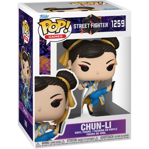 Funko Pop! Chun-Li #1259 Street Fighter Games Vinyl Figure Box