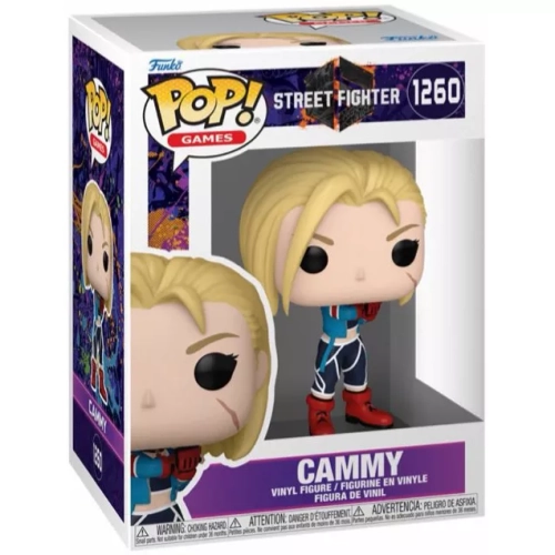 Funko Pop! Cammy #1260 Street Fighter Games Vinyl Figure Box
