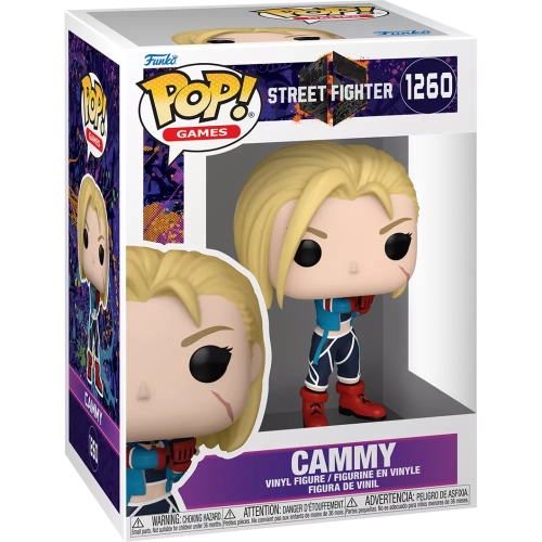 Funko Pop! Cammy #1260 Street Fighter Games Vinyl Figure Box