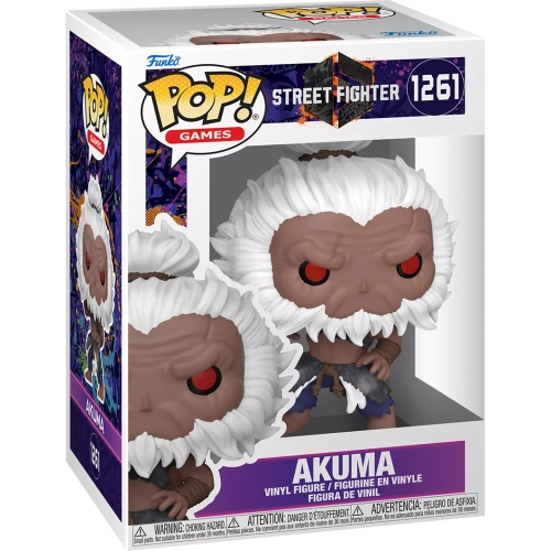 Funko Pop! Akuma #1261 Street Fighter Games Vinyl Figure Box