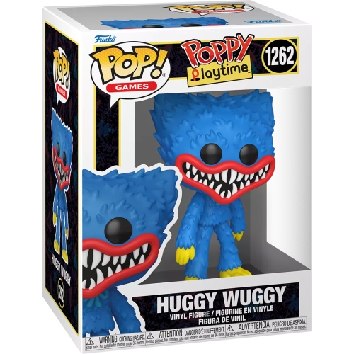 Funko Pop! Huggy Wuggy #1262 Poppy Palytime Games Vinyl Figure Box