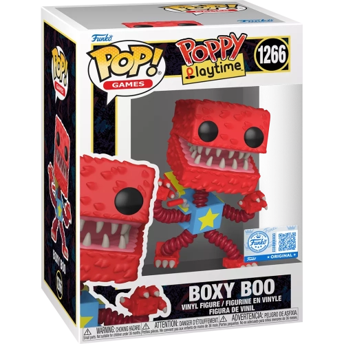 Funko Pop! Boxy Boo #1266 Poppy Palytime Games Vinyl Figure Box