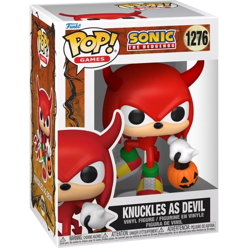 Funko Pop! Knuckles as Devil #1276 Sonic the Hedgehog Box