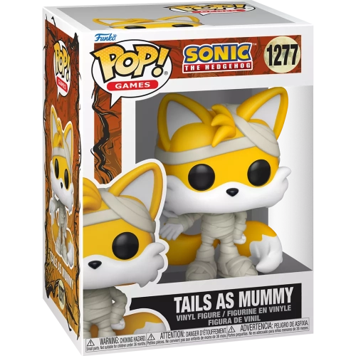 Funko Pop! Tails as Mummy #1277 Sonic the Hedgehog Box