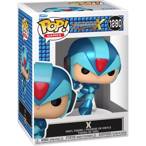 Funko Pop! X #1280 Mega Man X Games Vinyl Figure Box