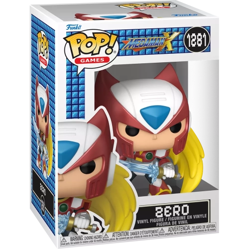 Funko Pop! Zero #1281 Mega Man X Games Vinyl Figure Box