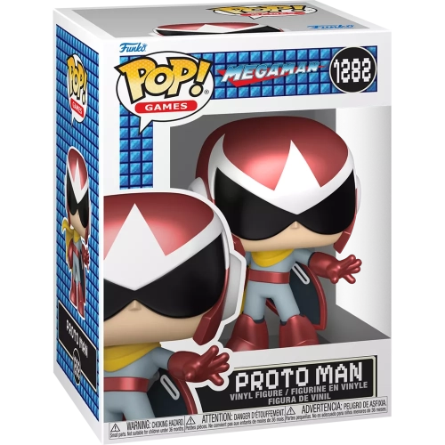 Funko Pop! Proto Man #1282 Mega Man Games Vinyl Figure Box