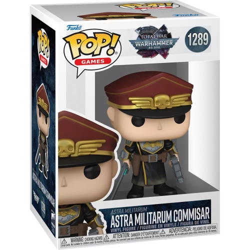 Funko Pop! Astar Militarum Astar Militarum Commisar #1289 Box