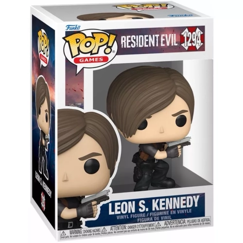 Funko Pop! Leon S. Kennedy #1294 Resident Evil Games Box