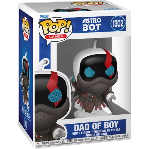Funko Pop! Dad of Boy #1302 Astro Bot Games Vinyl Figure Box