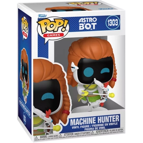 Funko Pop! Machine Hunter #1303 Astro Bot Games Vinyl Figure Box