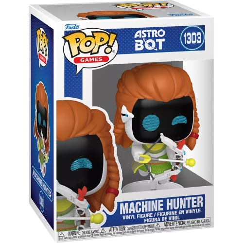 Funko Pop! Machine Hunter #1303 Astro Bot Games Vinyl Figure Box