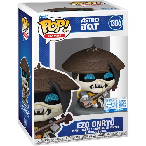 Funko Pop! Ezo Onryō #1306 Astro Bot Games Vinyl Figure Box