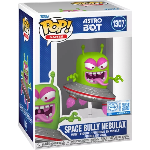 Funko Pop! Space Bully Nebulax #1307 Astro Bot Games Box