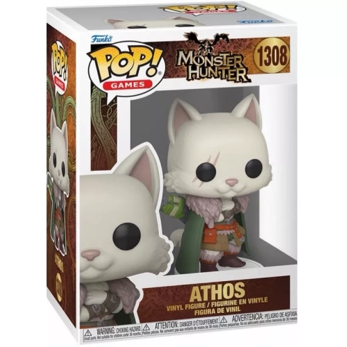 Funko Pop! Athos #1308 Monster Hunter Games Vinyl Figure Box