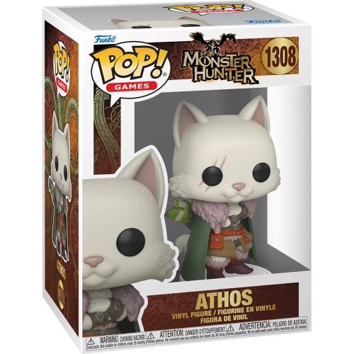 Funko Pop! Athos #1308 Monster Hunter Games Vinyl Figure Box
