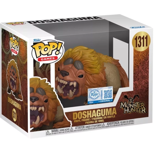 Funko Pop! Doshaguma #1311 Monster Hunter Games Vinyl Figure Box