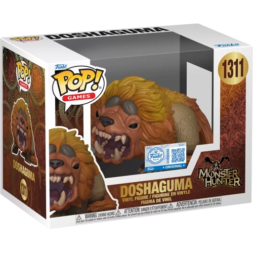 Funko Pop! Doshaguma #1311 Monster Hunter Games Vinyl Figure Box