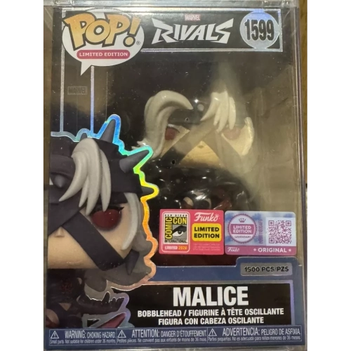 Funko Pop! Malice #1599 Marvel Rivals Games Vinyl Figure Box