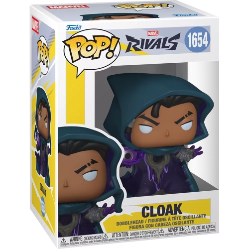 Funko Pop! Cloak #1654 Marvel Rivals Games Vinyl Figure Box