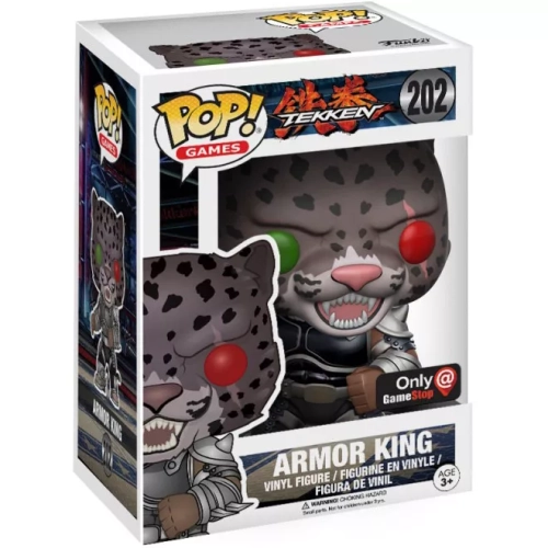 Funko Pop! Armor King #202 Tekken Games Vinyl Figure Box