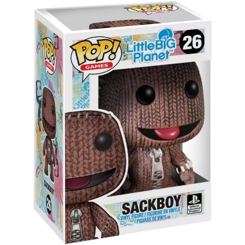 Funko Pop! Sackboy #26 LittleBigPlanet Games Vinyl Figure Box