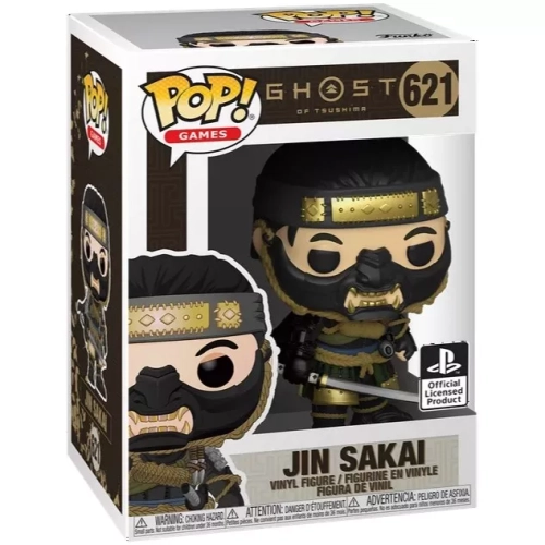 Funko Pop! Jin Sakai #621 Ghost of Tsushima Games Vinyl Figure Box