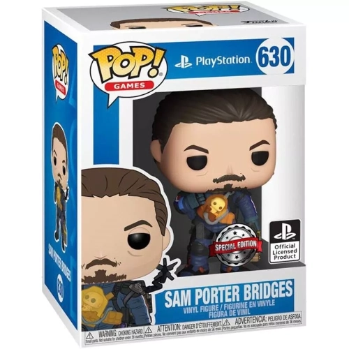 Funko Pop! Sam Porter Bridges #630 PlayStation Games Box
