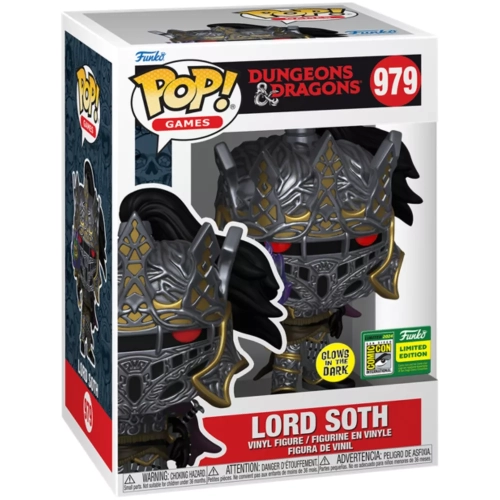 Funko Pop! Lord Soth #979 Glows in the Dark Dungeons & Dragons Box