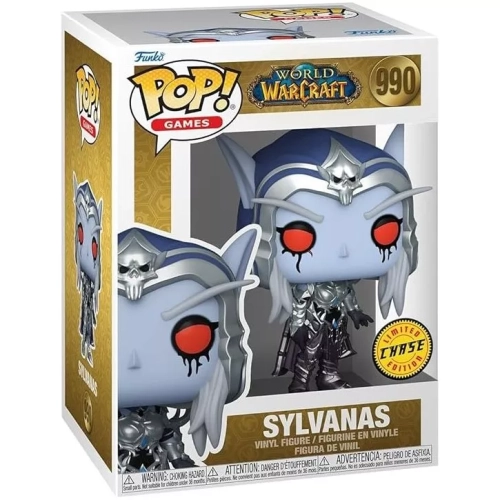 Funko Pop! Sylvana #990 Chase World of Warcraft Games Box